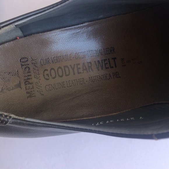 Good year Mephistom black leather shoes size main image 13